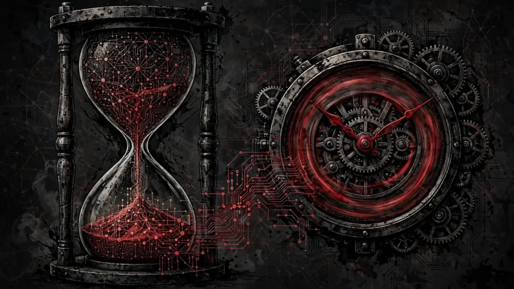 AI nuclear war: decision time compressed by AI illustration for nuclear escalation risk