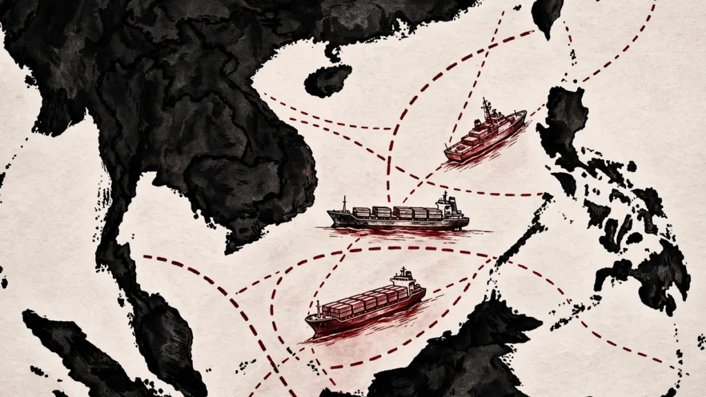ASEAN Summit Manila 2026: What to Expect as 20 Leaders Gather 2 ASEAN Summit Manila 2026: shipping routes across the South China Sea