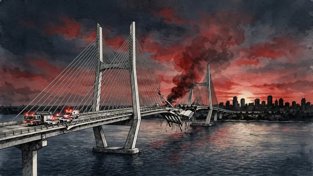 Kyiv’s Southern Bridge Hit as the Oleshky Truce Holds