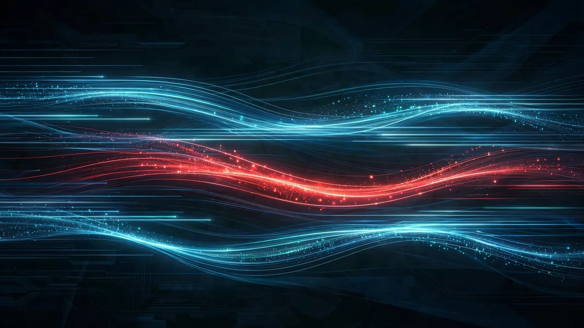 Abstract illustration of server log data lines highlighting the CensysInspect user agent