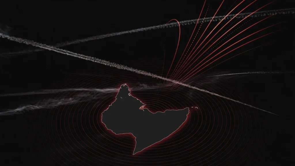 Editorial infographic illustrating the escalating tempo of US airstrikes in Somalia in 2026